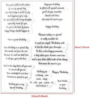 Birthday Sentiment Clear Stamps For Card Making And Journaling verse Silicone St