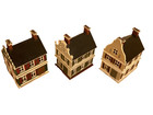 3 15mm 1 100 Painted Sarissa Precision Dutch Belgian Flemish Homes Fow Ww2