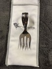 Krysaliis Solid Silver Loop Fork  925 Silver Feeding Baby Fork Elegant Design