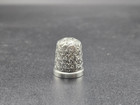 Antique Victorian Sterling Silver Thimble uk birmingham js s 1924