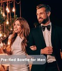Oversized Bow Ties For Men  Pre Tied Clip On Men s Black Bowtie For Wedding     