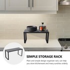 Kitchen Shelf Countertop Rack Holder Cabinet Organizing Metal Storage Shelves