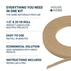 House2home Cardboard Upholstery Tack Strip  1 2  X 20 Yd Roll