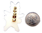 Hallmark Pin Easter Vintage Bunny Ballerina Rabbit Ballet Tutu Pink 1990s Brooch