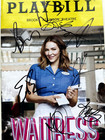 Katharine Mcphee And Cast Signed Waitress Playbill Ny Broadway