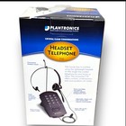 Plantronics T10 Corded Single Line Hands-free Headset Telephone System New