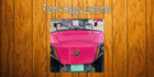Personalized License Plate Red Diamond Plate Look - Add Your Own Text Custom