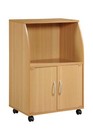 Mini Microwave Cart  Beech