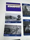 10 Stardust Hotel Casino Las Vegas Hotel Card Key Plus 1 Slot Club Vintage