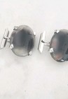Agate Sterling Silver  925 Large 18 2g Cufflinks Cuff Links