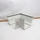 Amerimax Home Products 5 In  White Aluminum K-style Outside Gutter Miter