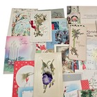 Lot Of 50vintage Christmas Cards 30s Thru 50s Christmas Cards Some Used Some Not