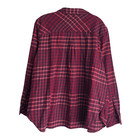Sonoma Women s Flannel Shirt Size Xxl Plaid 100  Cotton Long Sleeve Pink