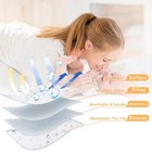 Waterproof Crib Mattress Protector  Quilted Crib Mattress Pad Cover Soft