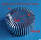 1pc Round Led Heatsink Radiator Aluminum Heat Sink Radiator 50 90mm