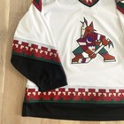 Vintage Ccm Phoenix Coyotes Hockey Jersey Adult Size Large White