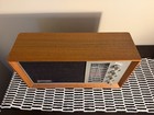 Vintage Big Panasonic Re-7257 Am fm Table Radio Wood Case Japan 