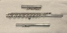 Vintage Gemeinhardt Sterling M3 Open Hole Inline G Of C Flute W  Caps And Case