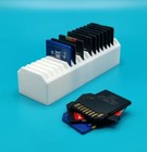 Sd Card Holder  Desktop Organizer - Holds 18 Cards
