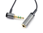 3  Slim 3 5mm Stereo  Right-angle Male female Headphone Audio Extension Cable
