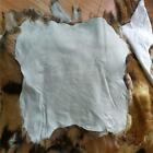 1 Piece Real Skin Fur Pelt Rugs Goat Hide Tanned Leather Soft Clothing 40-60cm