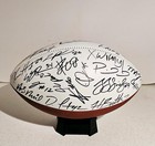 2024 Kansas City Chiefs Team Signed Official Size Chiefs Logo Football- 37 Sigs