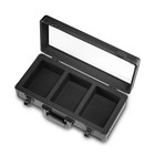 Vaulted 3-pop Display Carry Case For Funko Pop Figures Locking Hard Shell