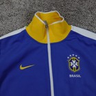 Brazil Cbf Track Jacket Mens Medium Nike Brasil 2010 N98 Soccer 370285-493