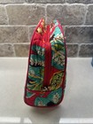 Nwt Vera Bradley Large Zip Cosmetic  Rumba 