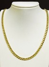 14k Yellow Gold 22  Mens Miami Cuban Curb Link 4 5mm 12 Grams Chain Necklace