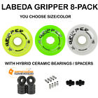 Labeda Gripper Roller Hockey Wheels  Hybrid Ceramic Bearings  Choose Color Size