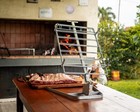 Parrilla Argentina Asador A La Llama Iron Grill Asador Criollo Bbq Grill Master 