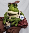 Vintage Seymour Mann Plush Garden Frog 