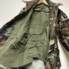 Coat Cold Weather Men   s Medium M Short Field Camoflauge Military Jacket Has Name