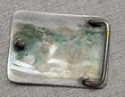 Vintage Native American Indian Handcrafted Bear Signed Silver Sterling  Western