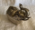 Cambodian Silver Plate Elephant Betel Box