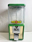 Vintage Northwestern Glass Green Globe Candy Gumball Machine Model 60 No Key