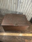 Strong Box Safe Stagecoach Railroad Antique Authentic Heavy Cast Iron Old West