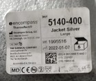 New thermoflect  Large Silver Jacket 5140-400 Package Of 5 Jackets
