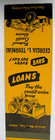 1940 s-50 s Georgia Letourneau Equipent  Matchcover Flat 20 Strike