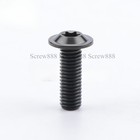 Titanium Bolts M6x10 15 20mm T30 Torx Head Screw Bike Fasteners 2 6pc