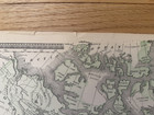 19th Century Hand Colored Rand Mcnally British America Canada Provinces 1892