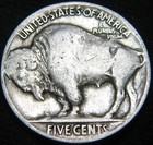 Nice Original Sharp Date 1918-p Buffalo Nickel 5   Free Shipping  Kk89uy