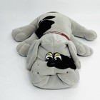 Vintage Pound Puppies Plush Gray Brown Spots Large 18    Dog Collar Tonka 1985