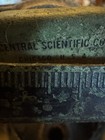 Antique Cenco Central Scientific Co Balance Scale Cast Iron 200 Gram Ceramic