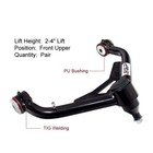 Front Upper Control Arms For Chevy Silverado Gmc Sierra 2001 2010 2500hd 3500hd
