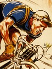 La Ronde De France Bicycles 1928 Vintage Cycling Tour Poster - 18x24