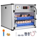 136pcs Egg Incubator Digital Poultry Hatcher Machine Automatic Egg Turning Usa