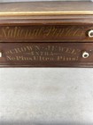 Antique  Store Sewing Cabinet Pins Advertising 2 Drawer  1800 National 23x16x7
