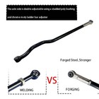 Forged Front Rear Adjustable Track Bar 2 5-4 5  Lift Jeep Wrangler Jl Heavy Duty